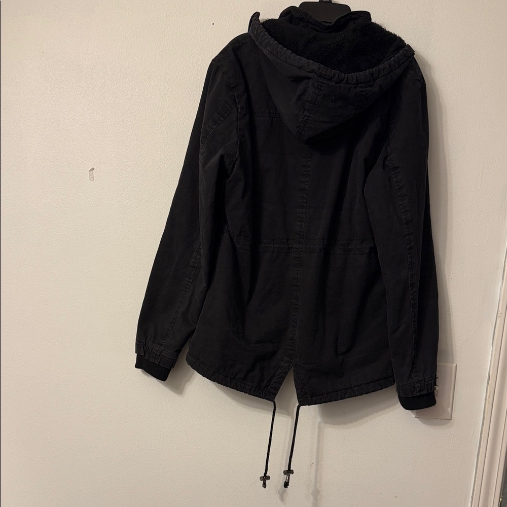 LAMASINI Black Utility Jacket - Picture 2 of 8